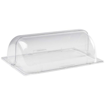 Polycarbonate GN 1/2 Roll Top Cover