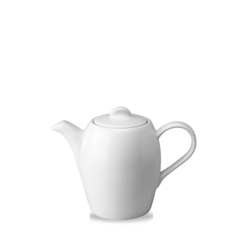 White Cafe Teapot 12oz x4