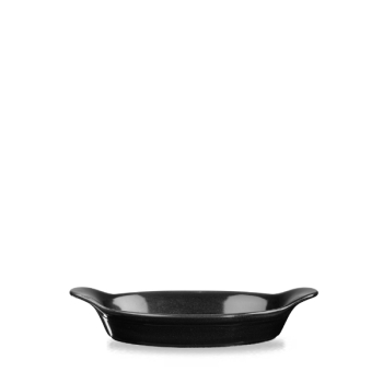 Oynx Black Intermediate Oval Eared Dish 9InchX5Inch x6 Oynx Black Intermediate Oval Eared Dish 9InchX5Inch x6