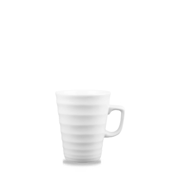 White Ripple Latte Mug 12oz x12