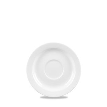 White Profile Saucer 5Inch x12