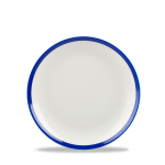 Retro Blue Coupe Plate 6.5" x12 Retro Blue Coupe Plate 6.5" x12