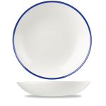 Retro Blue Coupe Bowl 12" x6 Retro Blue Coupe Bowl 12" x6