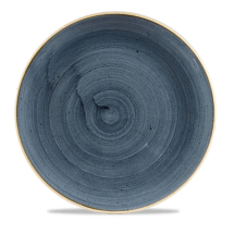 Stonecast Blueberry Evolve Coupe Round  Plate 11.25inch x12