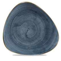 Stonecast Blueberry Lotus Triangle Plate 12.25inch x6