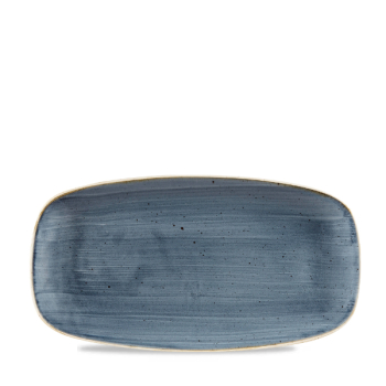 Stonecast Blueberry Oblong Chefs Plate (No3) 11.75x6Inch x12
