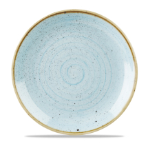 Stonecast Duck Egg Blue Evolve Coupe Round Plate 11.25inch x12