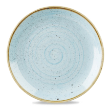 Stonecast Duck Egg Blue Coupe Evolve Round Plate 12.75inch x6