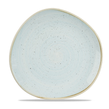 Stonecast Duck Egg Blue Organic Round Plate 11 1/4inch x12