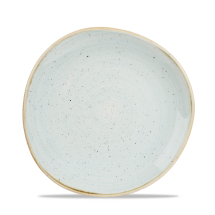 Stonecast Duck Egg Blue Organic Round Plate 8 1/4inch x12