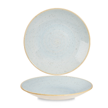 Stonecast Duck Egg Blue Deep Coupe Plate 9 2/5inch x12