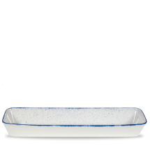 Stonecast Hints Indigo Blue Rect Baking Dish 21X6.5X2.5inch x2
