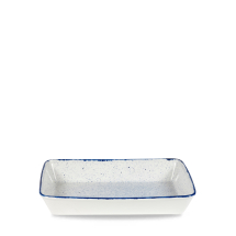 Stonecast Hints Indigo Blue Rectangle Baking Dish 15inch x4