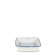 Stonecast Hints Indigo Blue Square Baking Dish 10x2.5inch x6 Stonecast Hints Indigo Blue Square Baking Dish 10x2.5inch x6