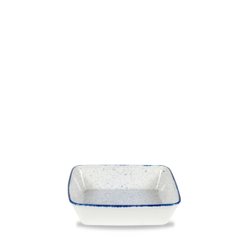 Stonecast Hints Indigo Blue Square Baking Dish 10x2.5Inch x6 Stonecast Hints Indigo Blue Square Baking Dish 10x2.5Inch x6
