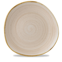 Stonecast Nutmeg Cream Organic Round Plate 11 1/4inch x12