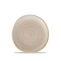 Stonecast Nutmeg Cream Organic Round Plate 7 1/4inch x12