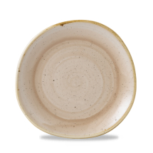 Stonecast Nutmeg Cream Organic Round Plate 8 1/4inch x12