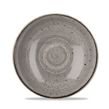 Stonecast Peppercorn Grey Evolve Coupe Bowl 9.75inch x12