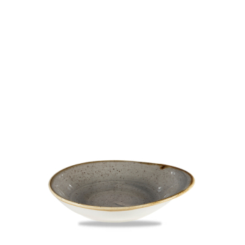 Stonecast Peppercorn Grey Round Dish 6 3/8X5 5/8Inch x12