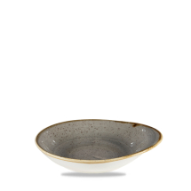 Stonecast Peppercorn Grey Round Dish 7 2/8X6.5inch x12