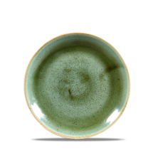 Stonecast Samphire Green Evolve Coupe Round Plate 6.5inch x12