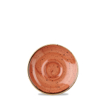 Stonecast Spiced Orange Espresso Saucer 4.5" x12 Stonecast Spiced Orange Espresso Saucer 4.5" x12
