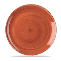 Stonecast Spiced Orange Evolve Coupe Round Plate 11.25inch x12 Stonecast Spiced Orange Evolve Coupe Round Plate 11.25inch x12