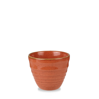 Stonecast Spiced Orange Ripple Chip Mug 10oz x12 Stonecast Spiced Orange Ripple Chip Mug 10oz x12