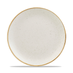 Stonecast Barley White Evolve Coupe Round Plate 10.25" x12