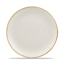 Stonecast Barley White Evolve Coupe Round Plate 10.25inch x12