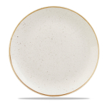 Stonecast Barley White Evolve Coupe Round Plate 11.25" x12