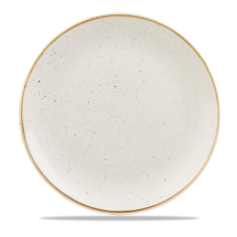 Stonecast Barley White Evolve Coupe Round Plate 11.25inch x12