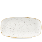 Stonecast Barley White Oblong Chefs Plate (No3) 11.75x6" x12
