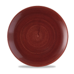 Stonecast Patina Rust Red 11.25" Coupe Plate x 12