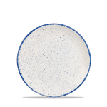 Stonecast Hints Indigo Blue Evolve Coupe Plate 6 1/2" x12 Stonecast Hints Indigo Blue Evolve Coupe Plate 6 1/2" x12