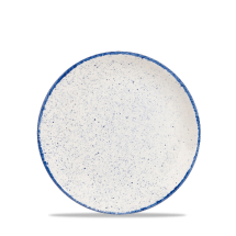 Stonecast Hints Indigo Blue Evolve Coupe Plate 6 1/2inch x12 Stonecast Hints Indigo Blue Evolve Coupe Plate 6 1/2inch x12