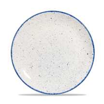 Stonecast Hints Indigo Blue Evolve Coupe Plate 8 2/3inch x12 Stonecast Hints Indigo Blue Evolve Coupe Plate 8 2/3inch x12