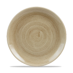 Stonecast Patina Antique Taupe Evolve Coupe Plate 10.25" x12 Stonecast Patina Antique Taupe Evolve Coupe Plate 10.25" x12