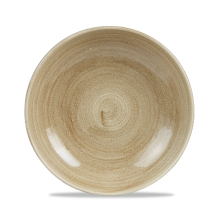 Stonecast Patina Antique Taupe Evolve Coupe Bowl 9.75inch x12 Stonecast Patina Antique Taupe Evolve Coupe Bowl 9.75inch x12