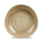 Stonecast Patina Antique Taupe Round Trace Bowl 9 7/8" x12 Stonecast Patina Antique Taupe Round Trace Bowl 9 7/8" x12