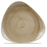 Stonecast Patina Antique Taupe Lotus Plate 12.25" x6 Stonecast Patina Antique Taupe Lotus Plate 12.25" x6