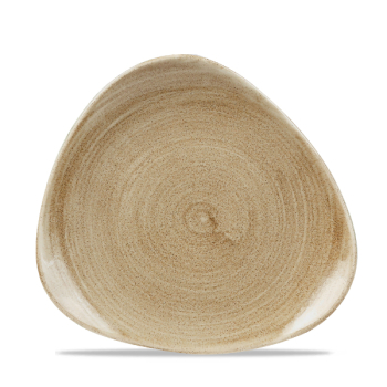 Stonecast Patina Antique Taupe Lotus Plate 7.75Inch x12 Stonecast Patina Antique Taupe Lotus Plate 7.75Inch x12