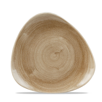 Stonecast Patina Antique Taupe Lotus Plate 9Inch x12 Stonecast Patina Antique Taupe Lotus Plate 9Inch x12