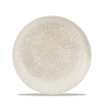 Raku Agate Grey Evolve Coupe Plate 8.67" x12 Raku Agate Grey Evolve Coupe Plate 8.67" x12