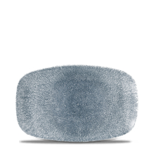 Raku Topaz Blue Chefs Oblong Plate (No6) 9.35inchX6.2inch x12 Raku Topaz Blue Chefs Oblong Plate (No6) 9.35inchX6.2inch x12