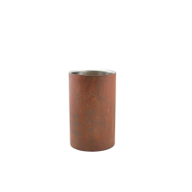 Rust Effect Wine Cooler 12cm Dia x 20cm High x1 Rust Effect Wine Cooler 12cm Dia x 20cm High x1
