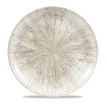 Stone Agate Grey Evolve Coupe Round Plate 11.25inch x12