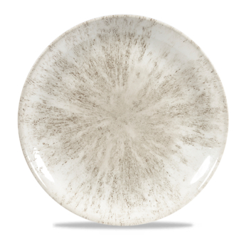 Stone Agate Grey Evolve Coupe Round Plate 11.25Inch x12 Stone Agate Grey Evolve Coupe Round Plate 11.25Inch x12