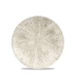 Stone Agate Grey Evolve Coupe Plate 6.5" x12 Stone Agate Grey Evolve Coupe Plate 6.5" x12